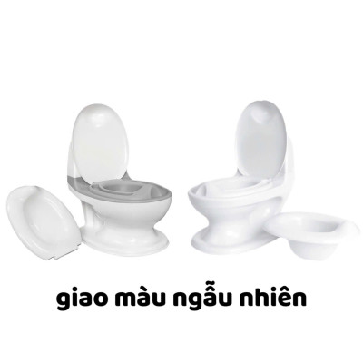 [ 76503-Nuby ] Bồn vệ sinh thu nhỏ cho bé, có âm thanh xã nước, tặng kèm 02 cục pin AAA