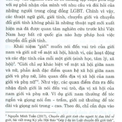 Hoàn Thiện Pháp Luật Về Chuyển Đổi Giới Tính Ở Việt Nam