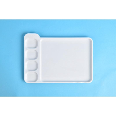 Cọ vẽ màu nước và khay đựng màu nước màu acrylic cho bé Mideer Paint Brush Set & Palette