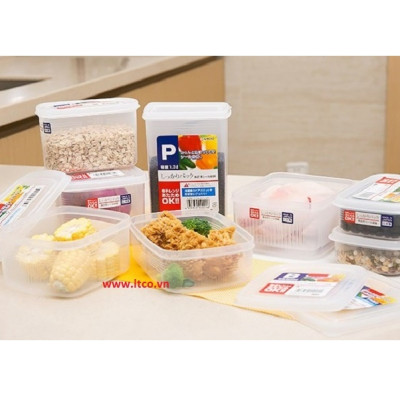 Hộp thực phẩm Nakaya 2000ml hàng nội địa Nhật Bản