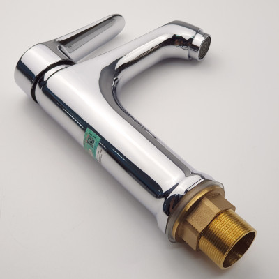 Vòi Lavabo nóng lạnh Đồng mạ Chrome Eurolife EL-7002 (Trắng bạc)