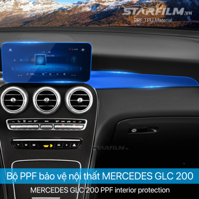 Mercedes Benz GLC 200/300 PPF TPU nội thất chống xước tự hồi phục STARFILM