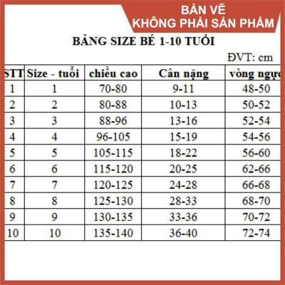 Rập giấy A0 bộ bé mã R94 (BẢN VẼ) 