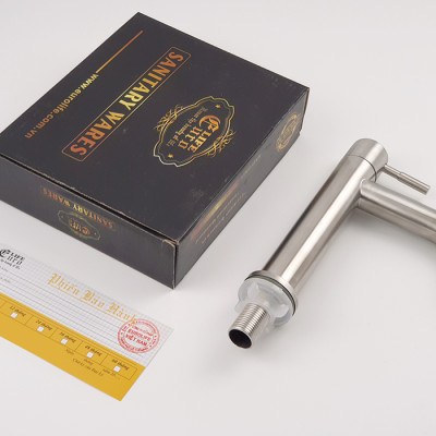 Vòi lavabo lạnh Inox SUS 304 Eurolife EL-LL123