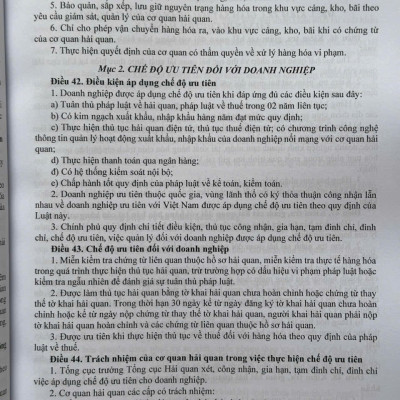 Sách Luật Hải Quan, Luật Thuế Xuất Khẩu, Thuế Nhập Khẩu, Luật Quản Lý Ngoại Thương – Quy Định Về Thủ Tục Hải Quan Đối Với Hàng Hóa Xuất Khẩu, Nhập Khẩu (V2603D)