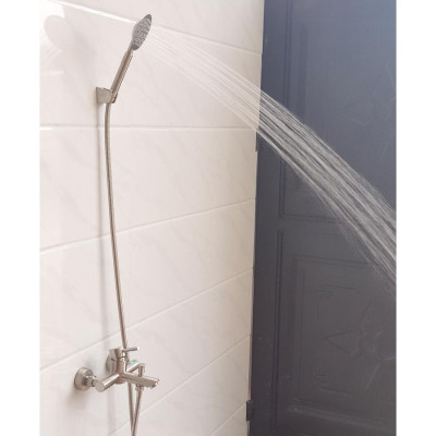 Bộ vòi sen nóng lạnh Inox SUS 304 Eurolife EL-1201 (Trắng vàng)