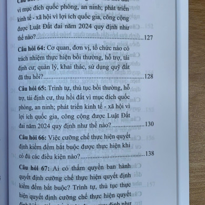 200 câu hỏi và trả lời về Luật Đất đai năm 2024