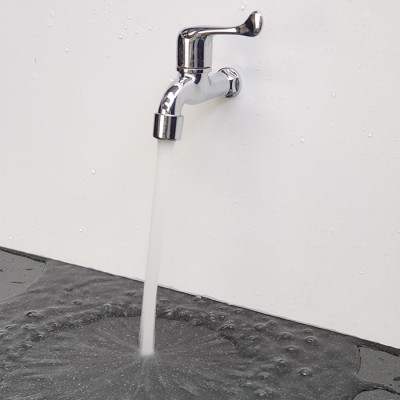 Vòi hồ nhựa ABS mạ Chrome Eurolife EL-HN03 (Trắng bạc)