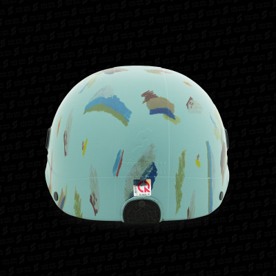 ƯU ĐÃI - Mũ bảo hiểm lỗ thông gió phiên bản mới NÓN SƠN chính hãng AMP-XH530