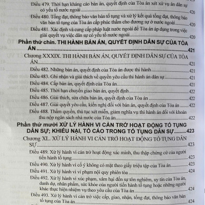 Bộ Luật Dân Sự Năm 2015 - Bộ Luật Tố Tụng Dân Sự Năm 2015 ( Sửa đổi, bổ sung năm 2025 ) Và Các Văn Bản Hướng Dẫn Thi Hành 