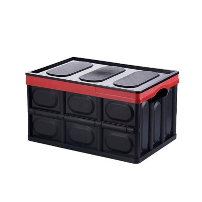 Thùng Đựng Đồ Ô Tô - Hộp Để Đồ Cốp Xe Ô Tô 56 Lít Có Thể Gấp Gọn