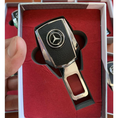 Chốt Cài Dây An Toàn ô tô Vinfast (hỗ trợ cắm nối tiếp) logo Các dòng Xe, Đai Ngắt Chuông Ô Tô, loại cải tiến