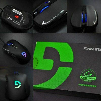  Chuột Fuhlen G90 Led RGB-hàng chính hãng