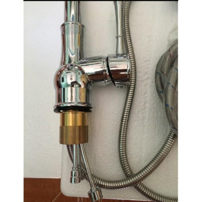 VÒI CHEN NÓNG LẠNH DÂY RÚT ĐỒNG THAU