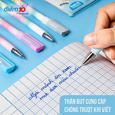 Bút gel Smooth Flowing Gel Ink Thiên Long Điểm 10 TP-GEL039