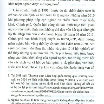 Nghèo Đa Chiều Của Dân Cư Vùng Ven Đô Trong Quá Trình Đô Thị Hóa (Sách Chuyên Khảo)