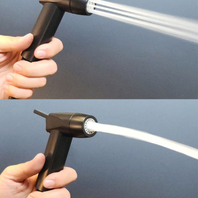 Bộ xịt vệ sinh 2 chế độ chảy, khóa thông minh Eurolife EL-X14 ( 2 màu lựa chọn : Đen mờ và mạ Crôm)