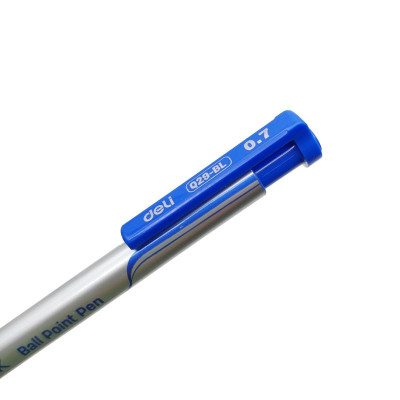 Bút Bi Think 0.7 mm - Deli CQ29-BL - Mực Xanh