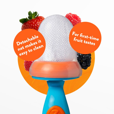 [ 5364-Nuby ] Túi nhai ăn hoa quả chống hóc Nuby ( NSX 10.02.2017 )