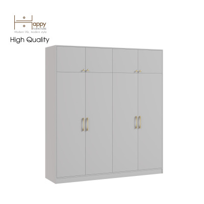 [Happy Home Furniture] ELEGANT, Tủ quần áo 2 ngăn kéo 2mx2m2 , 200cm x 54cm x 220cm ( DxRxC), TCM_048