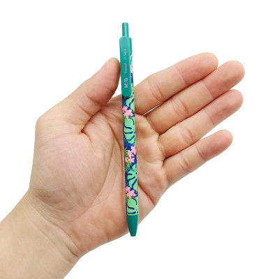 Bút Bi Bấm 0.5mm - M&G ABP46480 - Thân Bút Xanh Lá - Mực Xanh