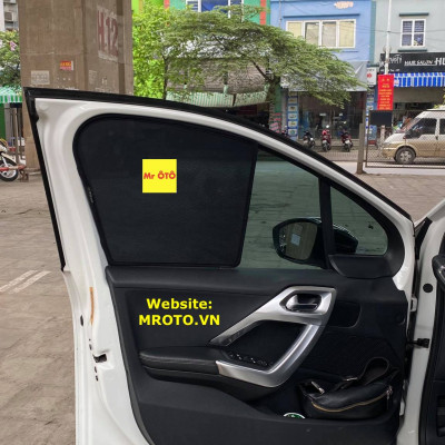 Rèm Che Nắng Xe Peugeot 208 Hàng Loại 1 CHuẩn from, Dày Dặn
