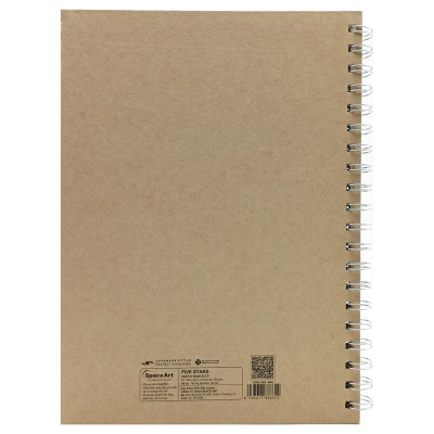Sổ Vẽ Lò Xo B5 30 Tờ - Drawing Five Stars - Space Art 8662