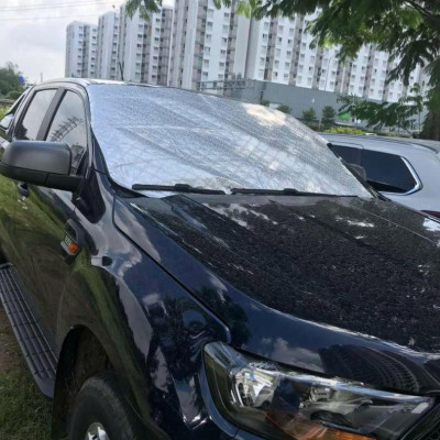  Bạt Che Nắng, Chống Nóng Kính Lái Ô Tô – Thiết Kế 3 Lớp Tráng Bạc Cao Cấp Cho Xe 4 Chỗ , 7 Chỗ , Kèm Túi Đựng Xịn Sò 