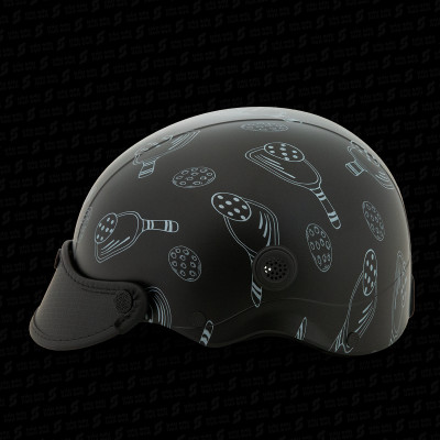 Mũ bảo hiểm lỗ thông gió hoa văn chính hãng NÓN SƠN AMP-ĐN122