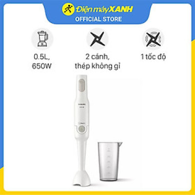 Máy xay sinh tố cầm tay Philips HR2531 - Hàng chính hãng