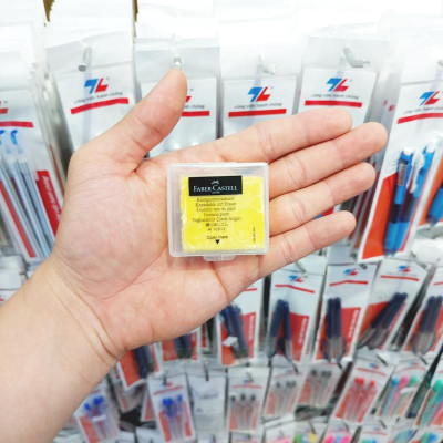 Gôm Đất Sét Kneadable Art Eraser - Faber-Castell 127321 - Màu Vàng