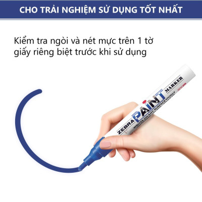 Viết sơn Zebra Paint Marker MOP-200MZ - Nhật Bản 