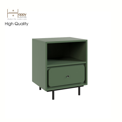 [Happy Home Furniture] SWEETY, Táp đầu giường 2 ngăn - chân sắt, 48cm x 40cm x 58cm ( DxRxC), THK_080