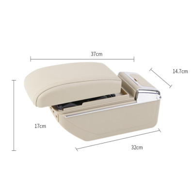 Hộp tỳ tay ô tô dành cho xe Suzuki Ertiga tích hợp 7 cổng USB - Mã: DUSB-ETG2019