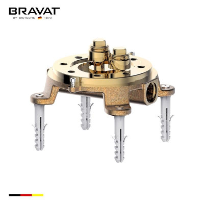 Bộ trộn âm sàn vòi bồn tắm Bravat D9102N-ENG