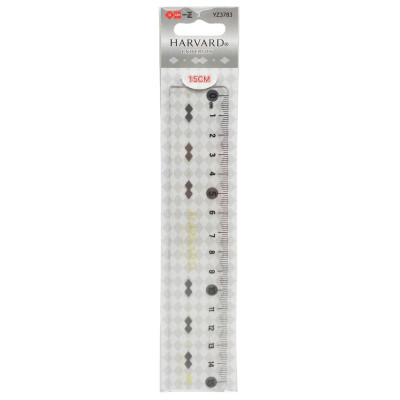 Thước Kẻ 15 cm - iiGEN YZ3783 (Mẫu Màu Giao Ngẫu Nhiên)