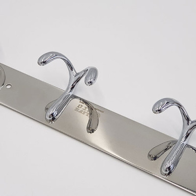 Móc treo áo 5 chấu Inox Eurolife EL-M1 (Trắng bạc)