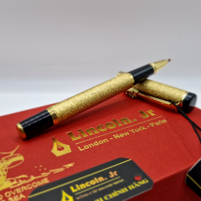 (KHẮC TÊN MIỄN PHÍ)Bút rồng cao cấp Lincoln. Jr 056, cài đầu rồng, sang trọng và đẳng cấp