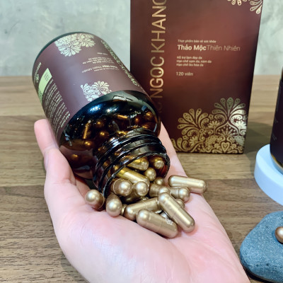 Viên uống Sắc Ngọc Khang ++ (120 viên) dòng cao cấp giúp chống lão hóa, giảm nám sạm và cân bằng nội tiết tố