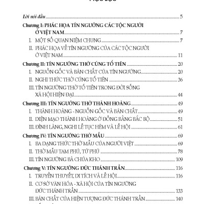 Tín Ngưỡng Của Các Dân Tộc Việt Nam (Tái bản 2025)