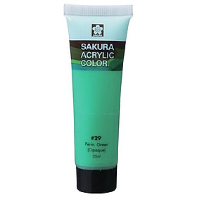 Màu Vẽ Acrylic Sakura 20ml #29 - Green