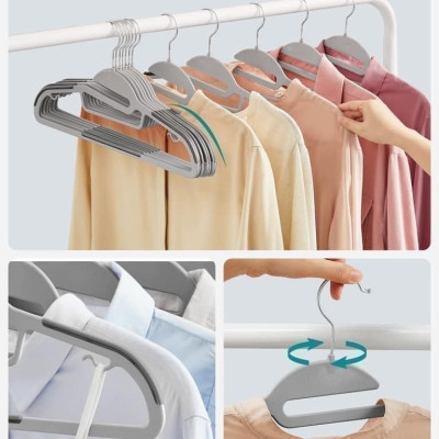  MẮC TREO QUẦN ÁO SONGMICS SET 30 CÁI Hàng chính hãng