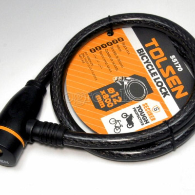 Ổ KHÓA DÂY 80cm TOLSEN 55170  - HÀNH CHÍNH HÃNG