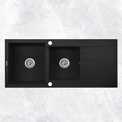 Chậu rửa đá đôi Granite 2A-Series Ecalite EFS-2005.11559B - Hàng Chính Hãng