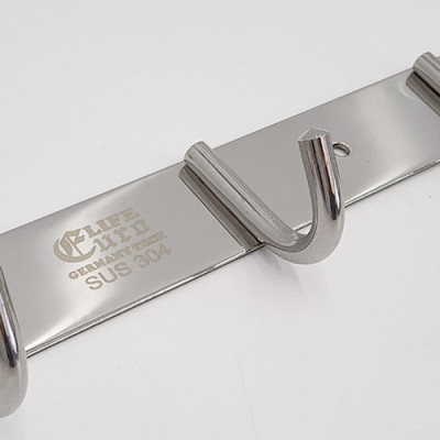 Móc treo áo 5 chấu Inox SUS 304 Eurolife EL-M5 (Trắng bạc)