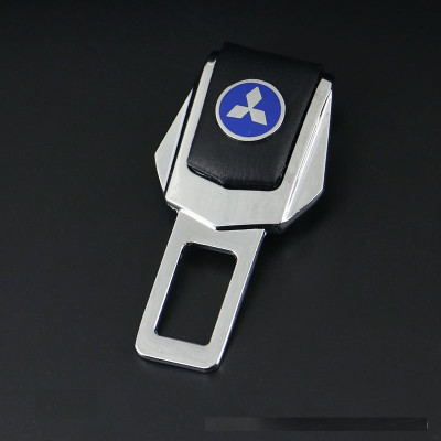 Chốt cài khóa dây an toàn trên ô tô bằng thép có thương hiệu xe 1 chiếc