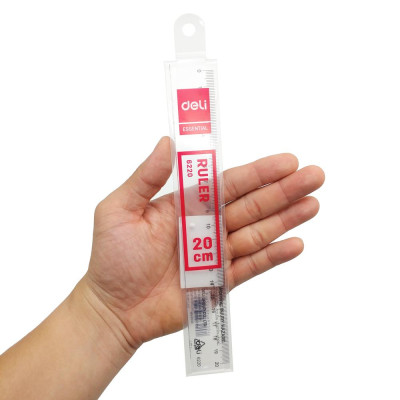 Thước Kẻ 20 cm - Deli 6220