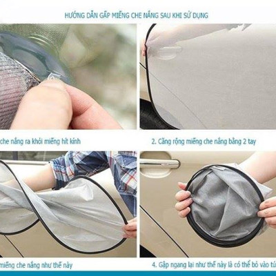 Bộ 6 Tấm Che Nắng Ô Tô Tiện Dụng