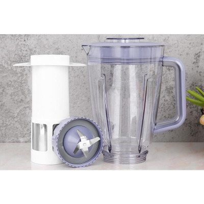 Máy Xay Sinh Tố Philips HR2223 - 3 Cối + 1 Lõi Ép - Công Suất 700W Xay Được Đá, Hạt - Hàng Chính Hãng