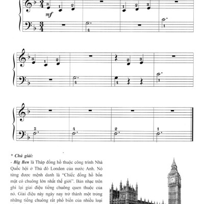 Piano Cho Thiếu Nhi - Tuyển Tập 220 Tiểu Phẩm Nổi Tiếng - Phần 1